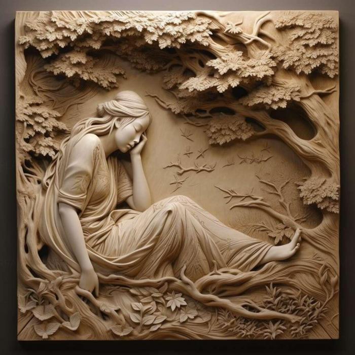 نموذج ثلاثي الأبعاد لآلة CNC 3D Art 